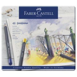 ASTUCCIO MET. 24 PASTELLI ACQUERELLABILI GOLDFABER