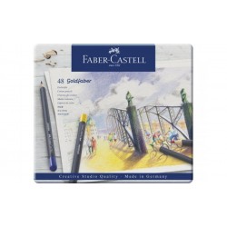 ASTUCCIO MET. 48 PASTELLI ACQUERELLABILI GOLDFABER