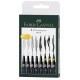 BUSTA 8 PITT ARTIST PEN NERI PUNTE ASSORTITE