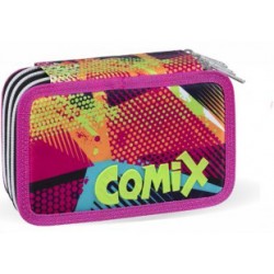 ASTUCCIO CORREDO 3 ZIP   CON PENNA FRIXION COMIX X