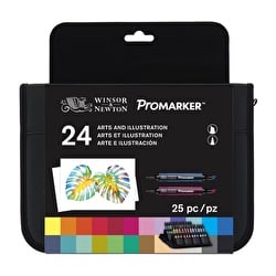 SET 24 PENNARELLI PROMARKER ART & ILLUSTRATION WAL