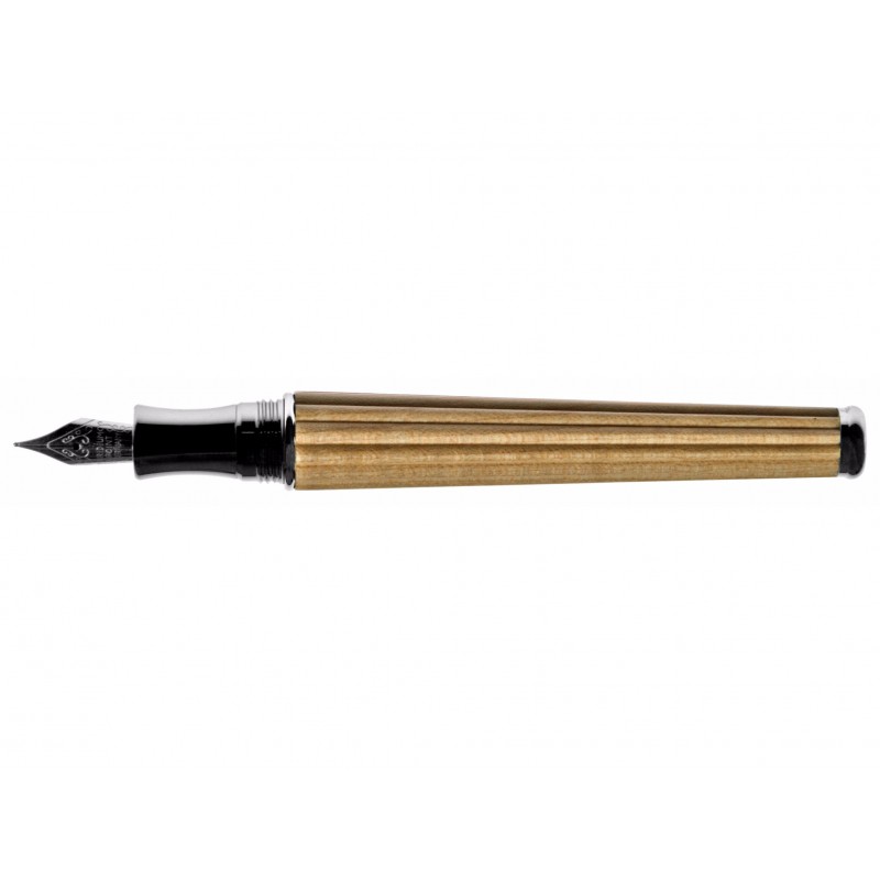naturale penna stilografica Penna stilografica con convertitore in legno sostenibile Ahorn lackiert realizzata a mano in Germania penna stilografica in legno Acero 