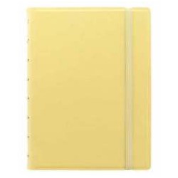 AGENDA NOTEBOOK CLASSIC  A5 PASTEL GIALLO FILOFAX