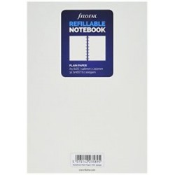 REFILL FOGLI BIANCHI A5  PER NOTEBOOK FILOFAX