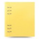 CLIPBOOK PASTELS PERSONAL NOTEEBOOK A5 LEMON