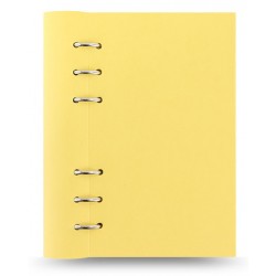 CLIPBOOK CLASSIC PASTELS PERSONAL LEMON FILOFAX