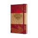 TACCUINO HARRY POTTER L A RIGHE MAP RED MOLESKINE