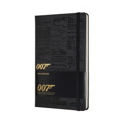 TACCUINO JAMES BOND 007 L A RIGHE TITLES MOLESKINE