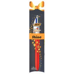 PENNA SFERA BIC 4 COLORI SHINE ROSSO