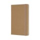 TWO-GO NOTEBOOK M KRAFT  BROWN MOLESKINE