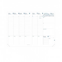 RICAMBIO AGENDA PRENOTE 21X29,7 QUO VADIS