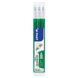 SET 3 REFILL PER FRIXION BALL 1,0 VERDE