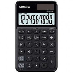 CALCOLATRICE TASCABILE SL-310UC NERO CASIO