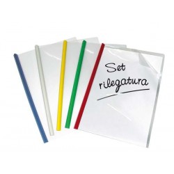 SET RILEGATURA 5 DORSI + 5 COPERTINE