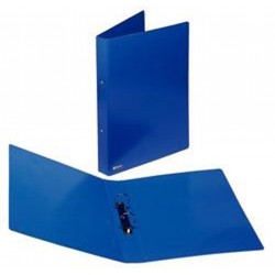 RACCOGLITORE 25X33 BLU (2ANELLI 25MM) PRESSPAN