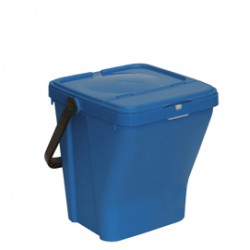 Contenitore portarifiuti Eco-Top 35Lt blu