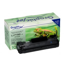 69292TONER HP CB436A NEROCOMPATIBILE ECOREFILL