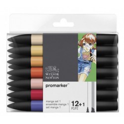 SET 12+1 PROMARKER MANGA EXPANSION 1