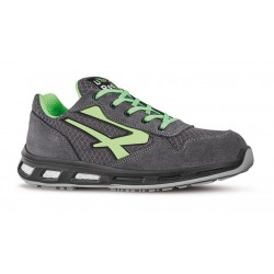 SCARPA BASSA POINT S1P   TG.38 GRIGIO/VERDE 20036