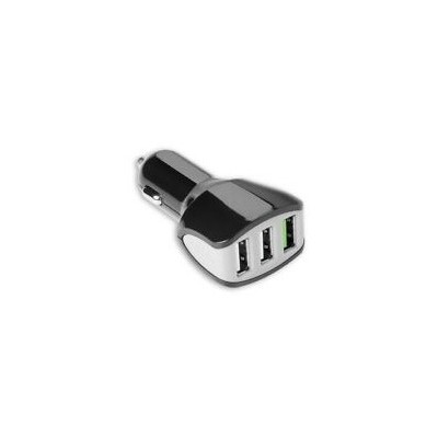 CARICABATTERIE AUTO 3 USB CELLY