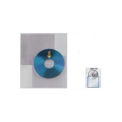 25 BUSTE A SACCO PPL 12,5X12CM SOFT CD-DVD