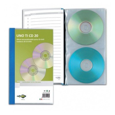 ALBUM PORTA 20 CD UNO TI sei
