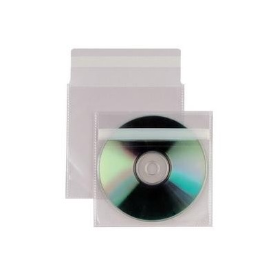 25 BUSTE A SACCO PPL 12,5X12CM INSERT CD AR C/PATELLA ADESIVA