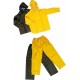 COMPLETO IMPERMEABILE PVCGIALLO TG.XL