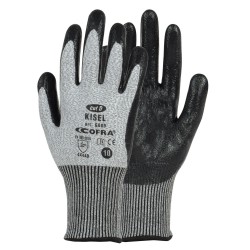 GUANTI KISEL NITRILE     GRIGIO/NERO TG.10 4544