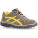 SCARPA BASSA REFLEX PELLEBEIGE/GIALLO TG.44