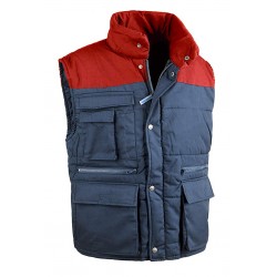 800949 GILET ANTARES TOP BLU/ROSSO 33XX TG.3XL