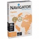 CARTA NAVIGATOR organizer 4 Fori A4 80gr 500FG 210X297mm - Conf da 5 pz.