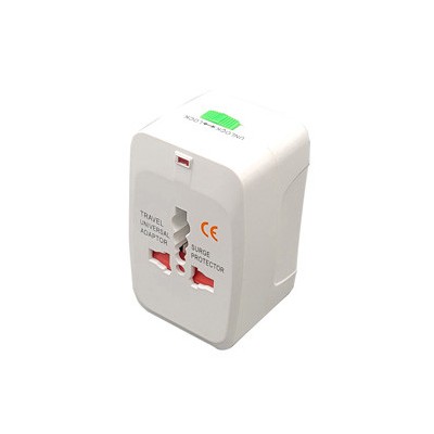 Adattatore da viaggio universale con 2 prese USB MKC