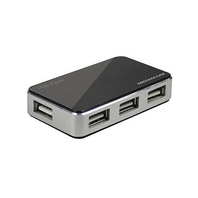 69344 HUB USB 2.0 4 PORTEALIMENTATO MEDIACOM