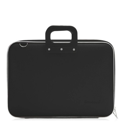 MAXIBOMBATA BORSA PORTA  PC 46X33 NERA FILOFAX