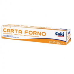 Roll carta forno 400mmX50m Cuki Professional