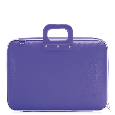 MAXIBOMBATA BORSA PORTA  PC 46X33 VIOLA PRUG