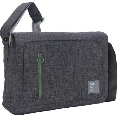 BORSA MESSENGER NAVA DOT NERO VERDE