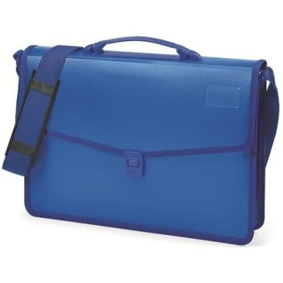 CARTELLA IN PP C/BORD.   BLU