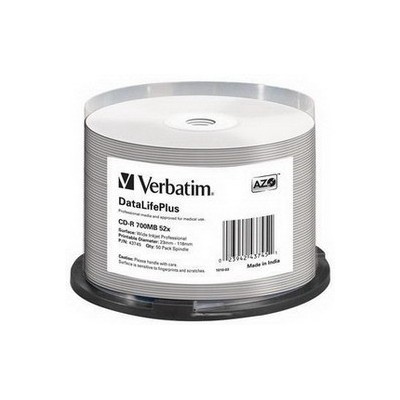 SCATOLA 50 CD-R BULK DATALIFEPLUS SPIND. 1X-52X 700MB STAMP.WIDE INKJET PHOTO