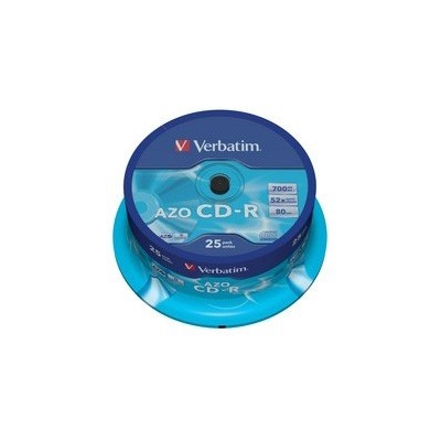 SCATOLA 25 CD-R DATALIFEPLUS SPINDLE 1X-52X 700MB SERIGRAFATO
