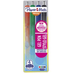 PENNA INKJOY GEL RT A SCATTO 0.7MM 4 COLORI