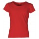 T-SHIRT DONNA START LADY M GIRO ROSSA TG.L