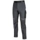 PANTALONI TESSUTO U-4    ASPHALT GREY TG.L