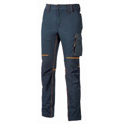 PANTALONI TESSUTO U-4    DEEP BLUE TG.M