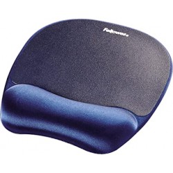 MOUSEPAD NERO CON POGGIAPOLSI MEMORY FOAM