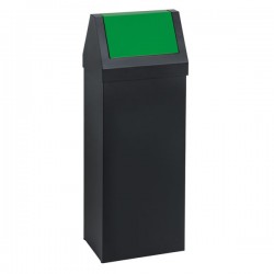 GETTACARTE 50LT BASCULANTE NERO/VERDE