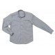 CAMICIA MANICA LUNGA     COTONE GRIGIO 8386 TG.L