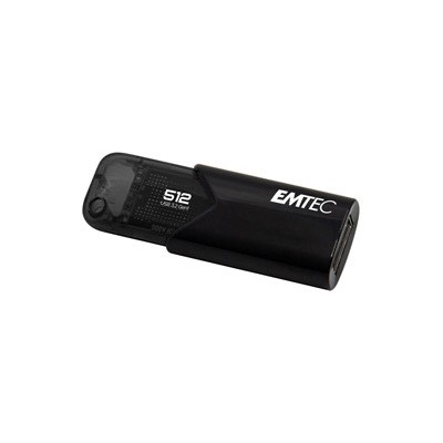 Emtec Memoria USB B110 USB3.2 Clickeasy 512GB nera