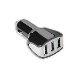 CARICABATTERIE AUTO 3 USB CELLY